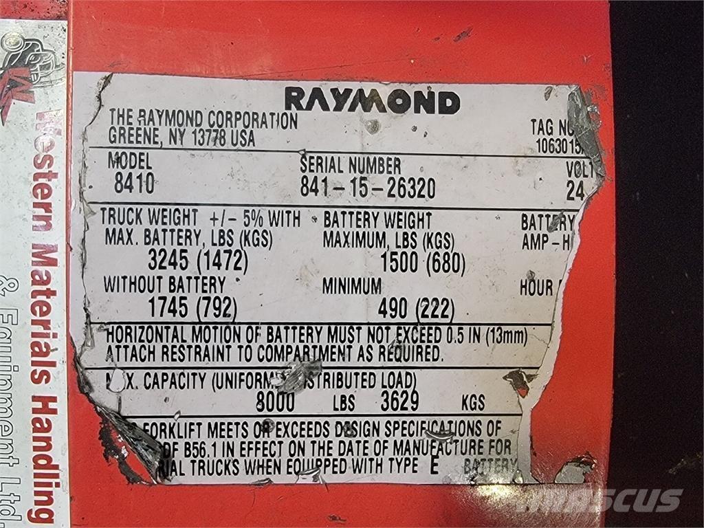 Raymond 8410 أخرى