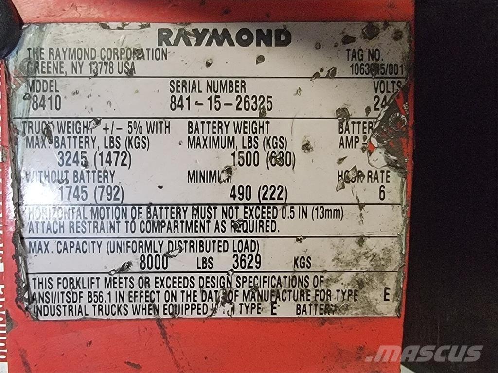 Raymond 8410 أخرى