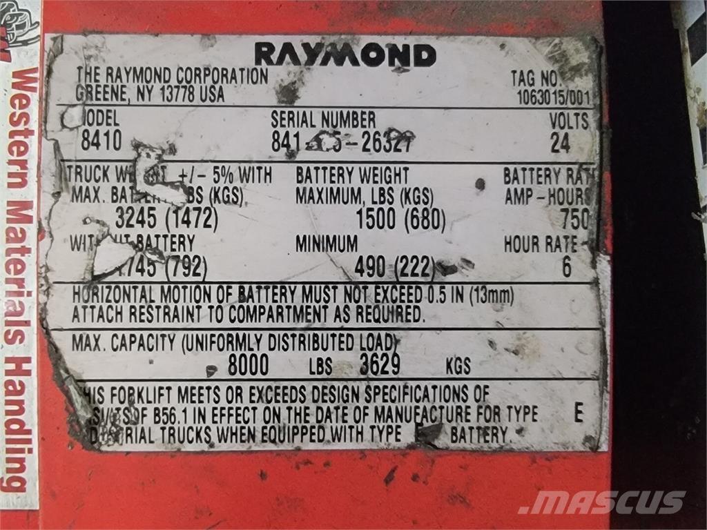 Raymond 8410 أخرى