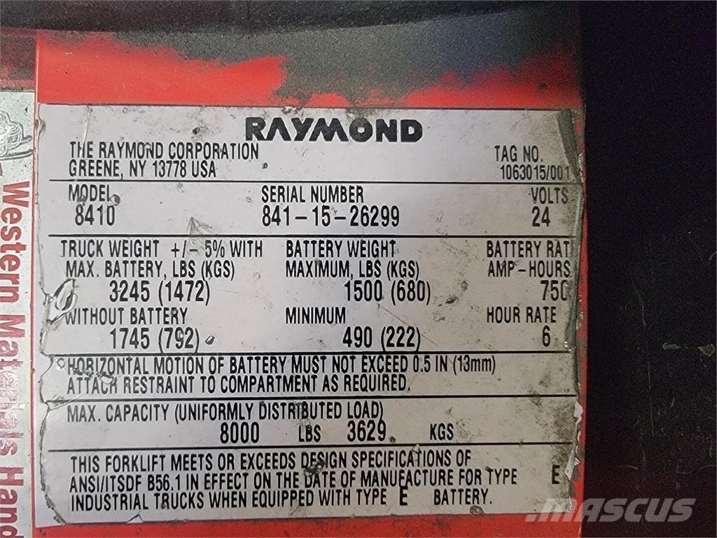 Raymond 8410 أخرى