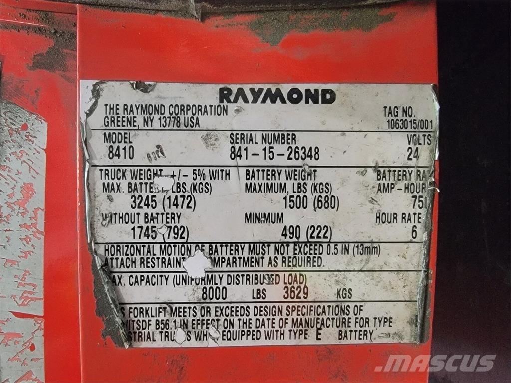Raymond 8410 أخرى