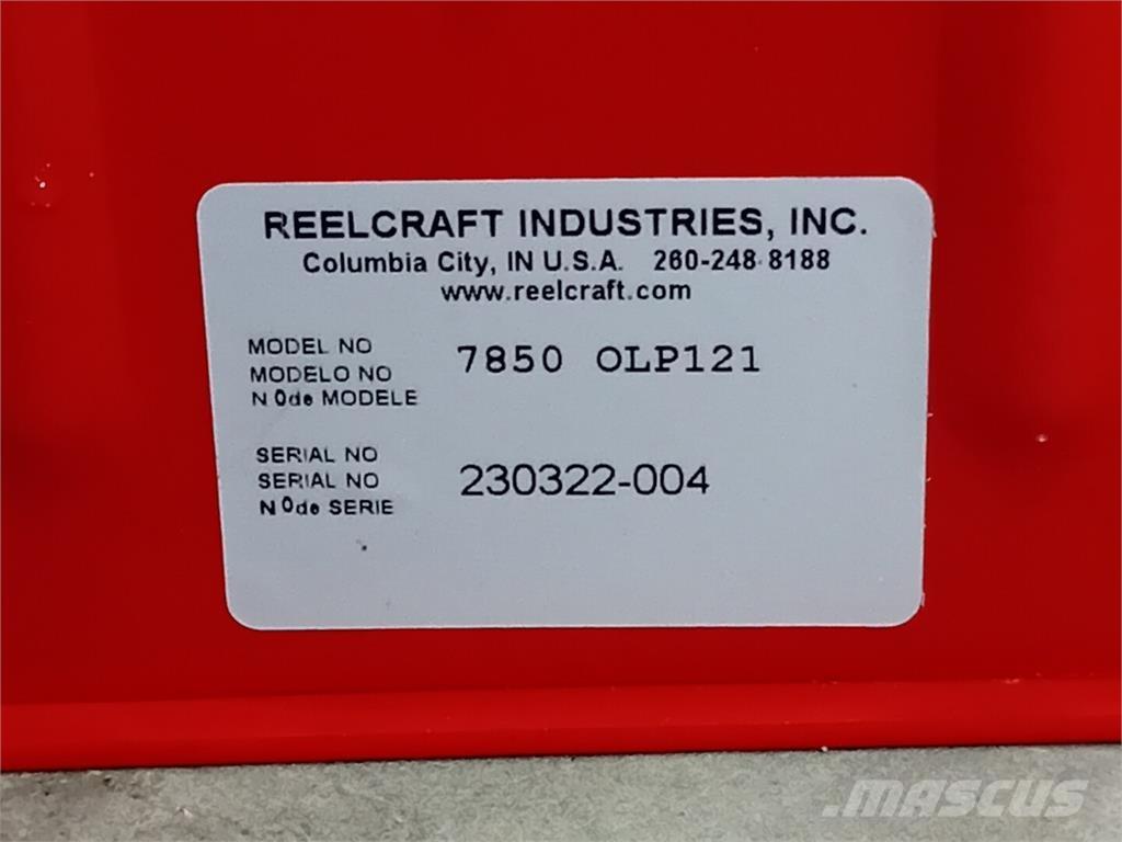 REELCRAFT 7850 OLP121 مكونات أخرى