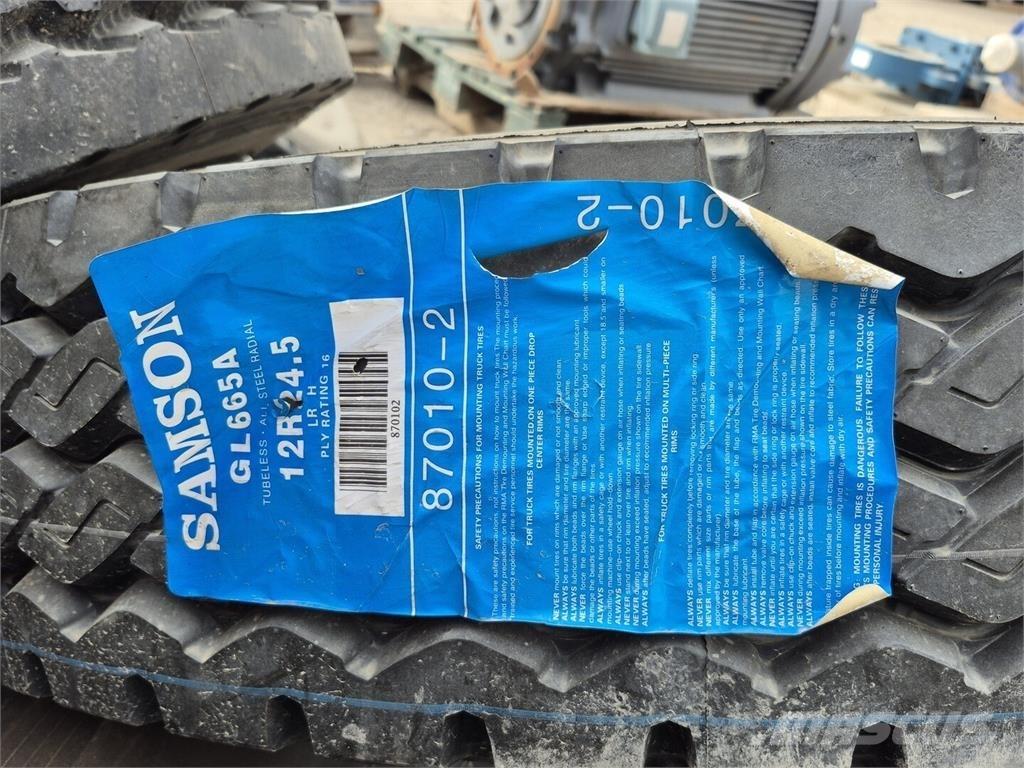 Samson GL665A 12R24.5 الإطارات والعجلات والحافات