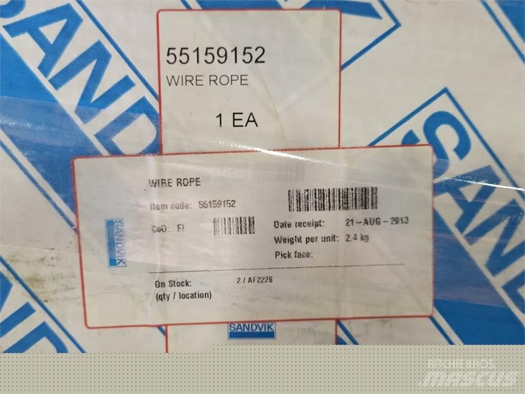 Sandvik 55159152 معدات أخرى للعمل تحت سطح الأرض