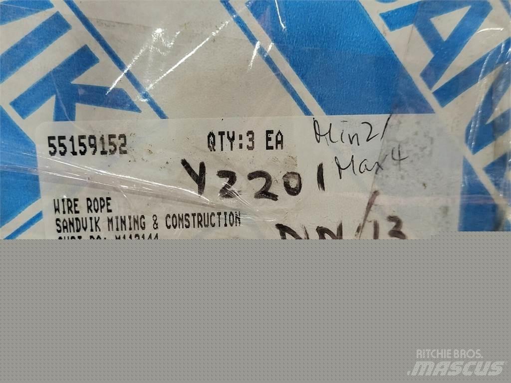 Sandvik 55159152 معدات أخرى للعمل تحت سطح الأرض