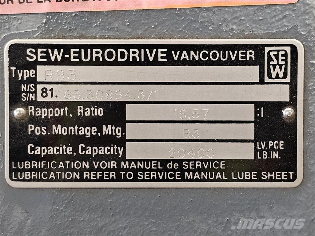  SEW-EURODRIVE R93 أخرى