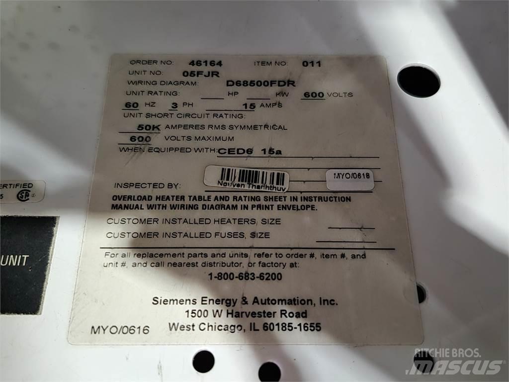 Siemens CED63B015 أخرى