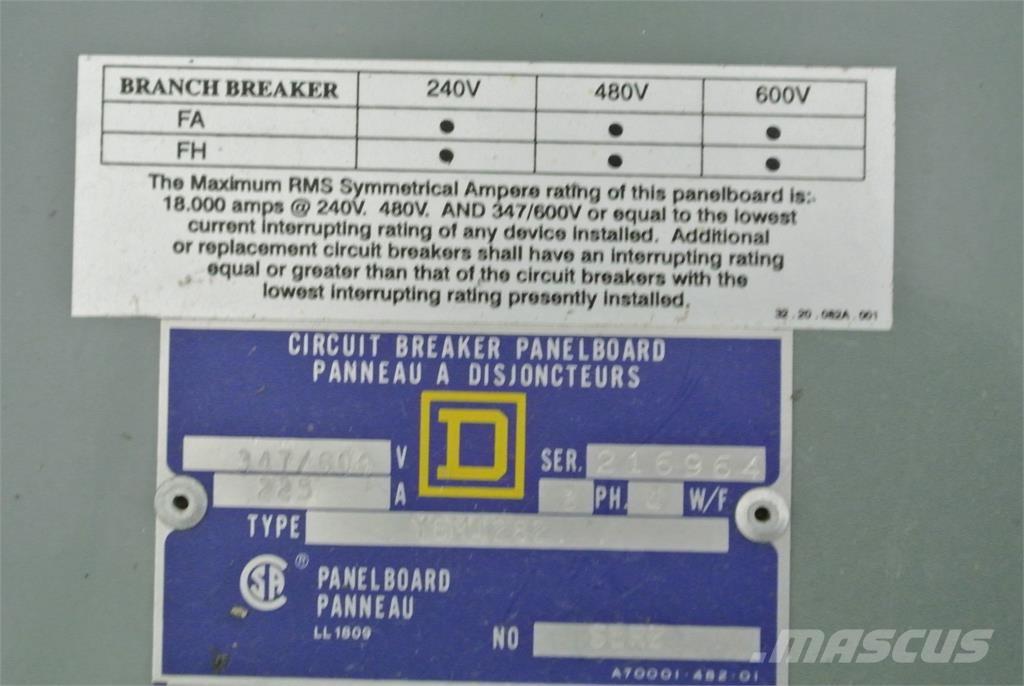  SQUARE D YBM4282 أخرى