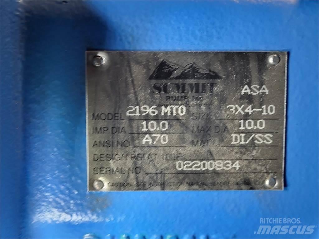 SUMMIT PUMP 2196MTO ملحقات وقطع غيار معدات الحفر