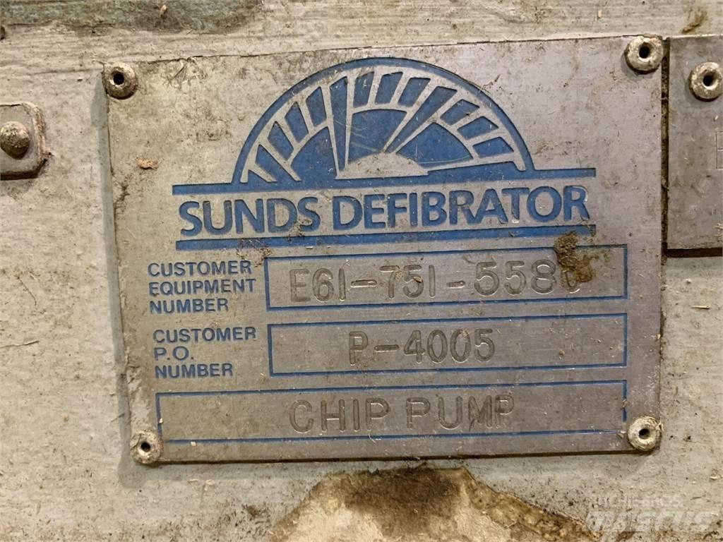  SUNDS DEFIBRATOR ماكينات تقطيع أخشاب الحراجة