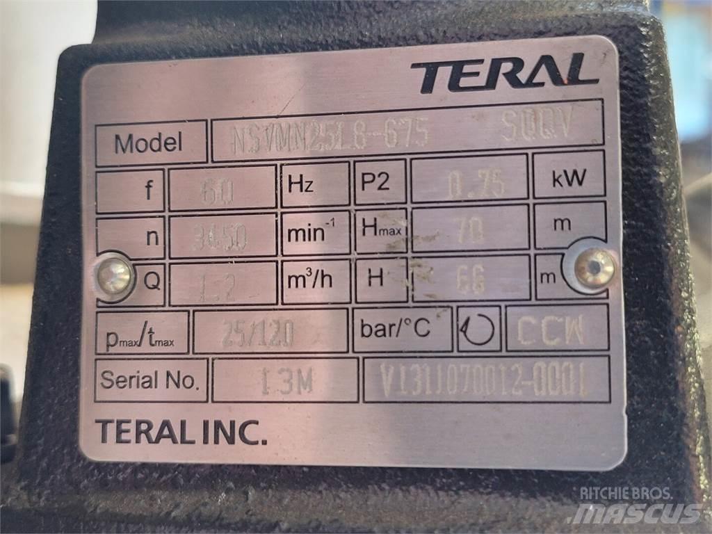  TERAL NSVMN25L8-675 مضخات المياه
