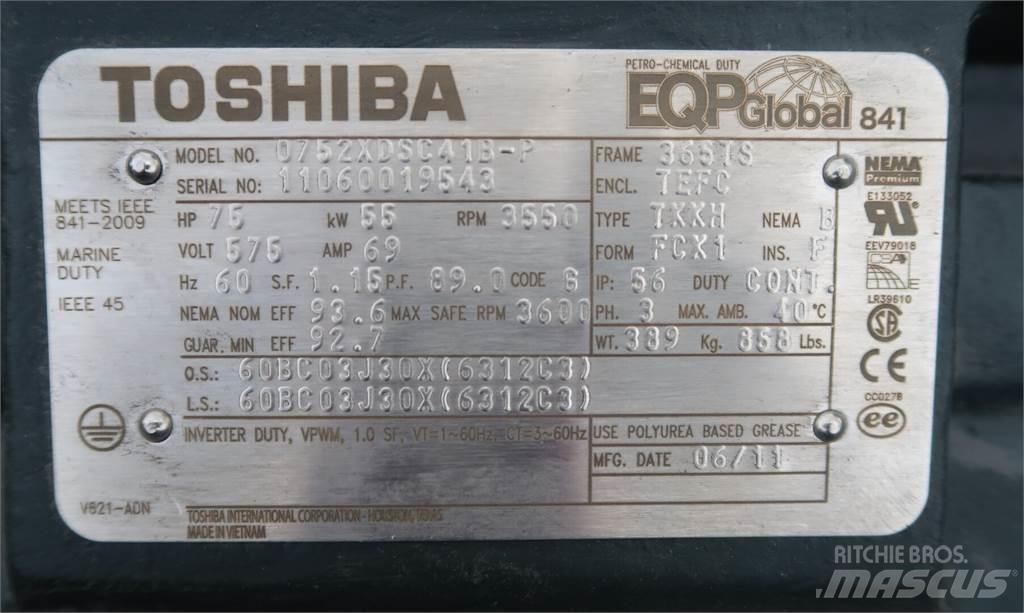  TOSHIBA 0752XDSC41B-P محركات صناعية