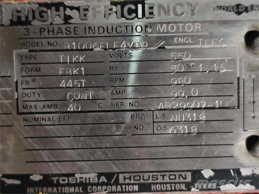  TOSHIBA B1006FLF4YDP محركات صناعية