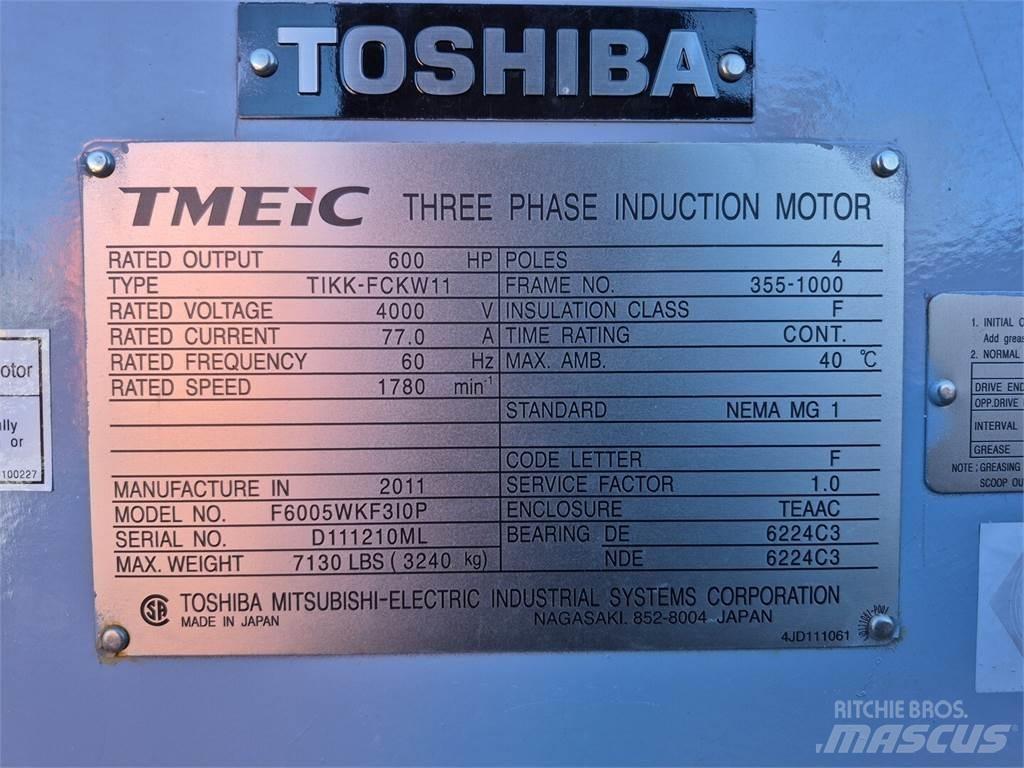  TOSHIBA F6005WKF3I0P محركات صناعية