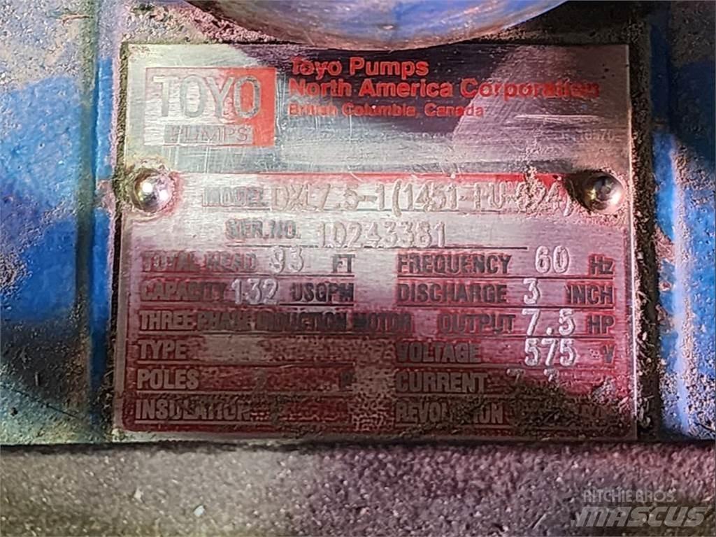 Toyo DXL7.5-1 مضخات المياه