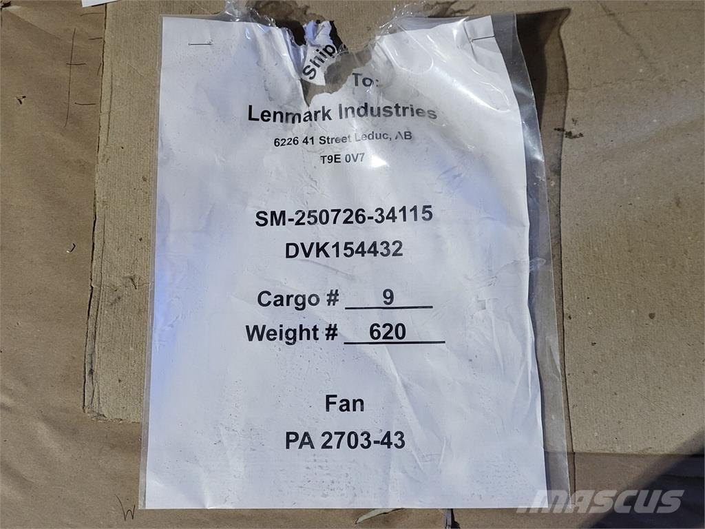  TWIN CITY FAN RBO-SW مكونات أخرى