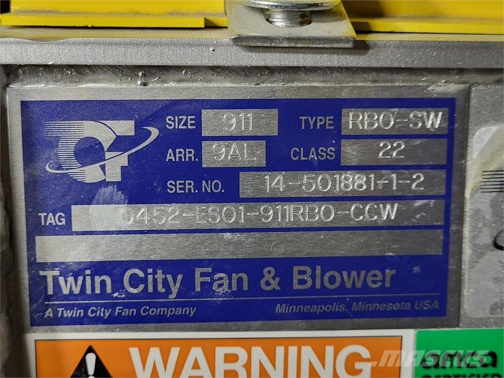  TWIN CITY FAN RBO-SW مكونات أخرى