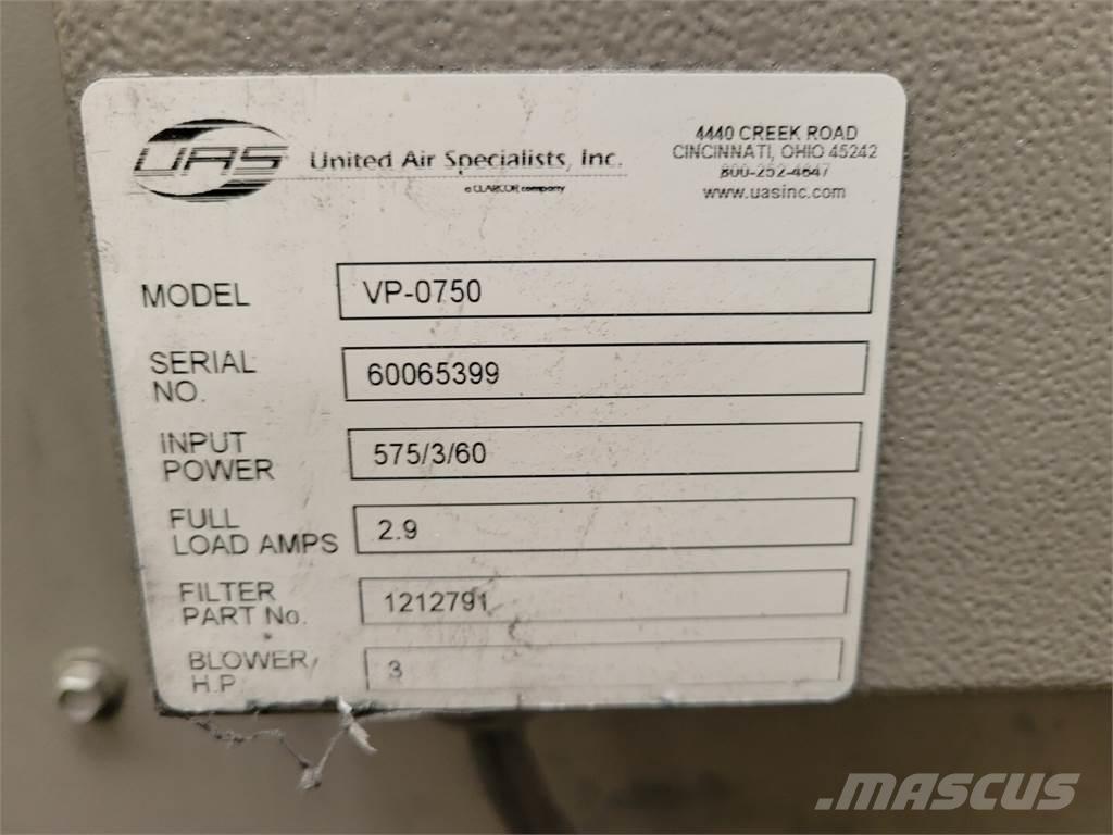  UAS VP-0750 مكونات أخرى