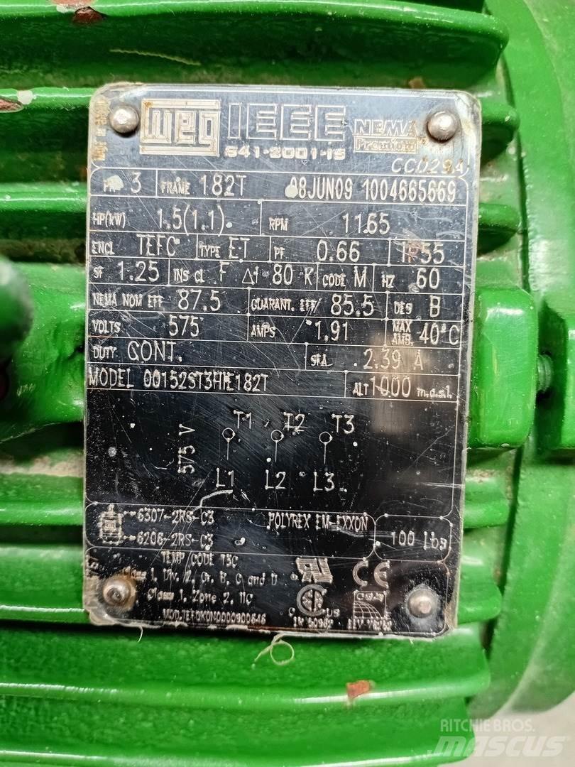  WEG 00152ST3HIE182T محركات صناعية