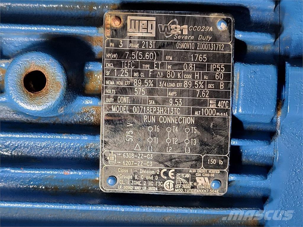  WEG 00718EP3H213TC محركات صناعية