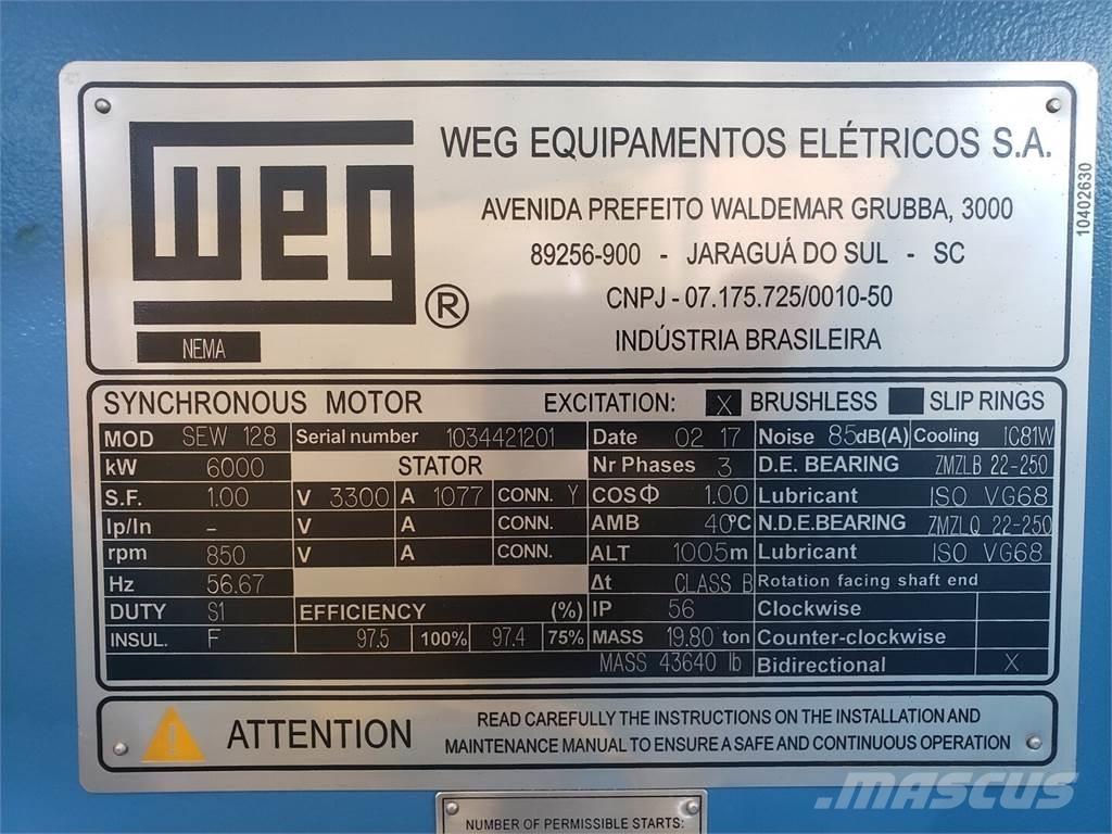  WEG SEW 128 محركات صناعية