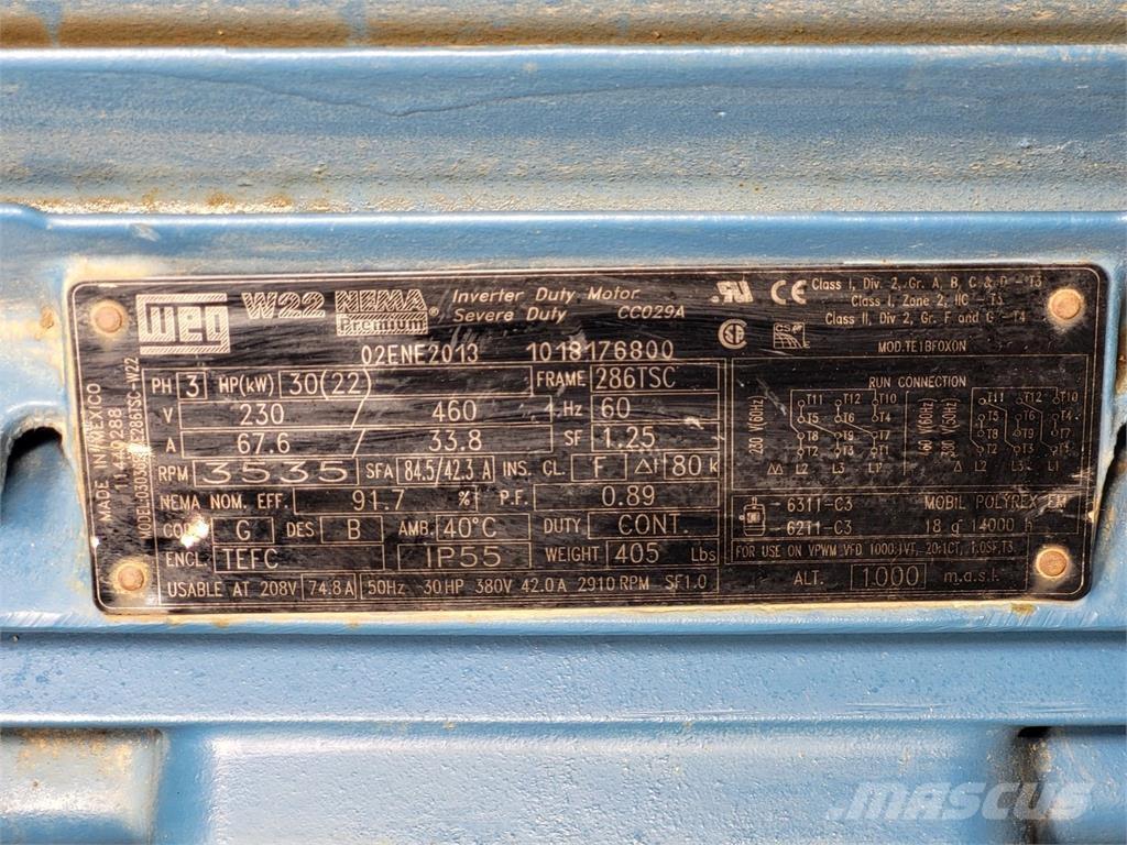  WEG W22 محركات صناعية