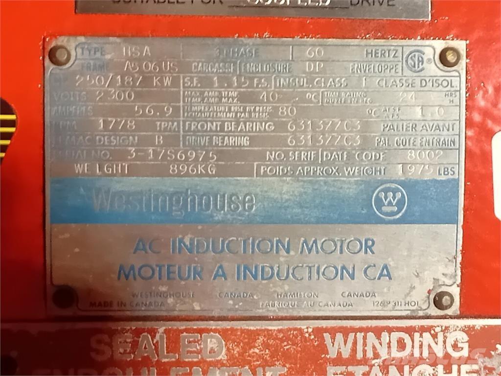 Westinghouse  محركات صناعية