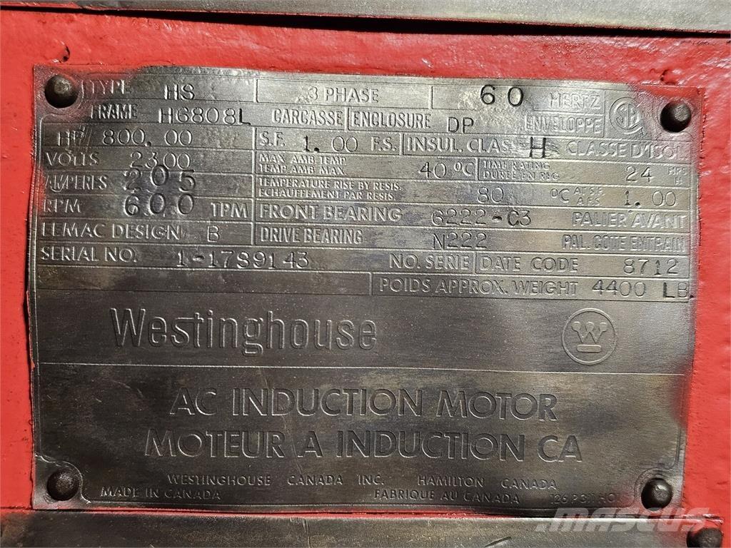 Westinghouse  محركات صناعية