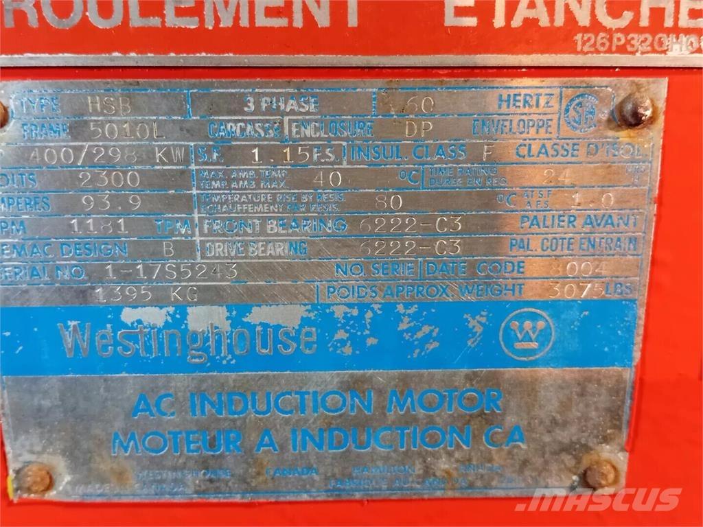 Westinghouse HSB محركات صناعية