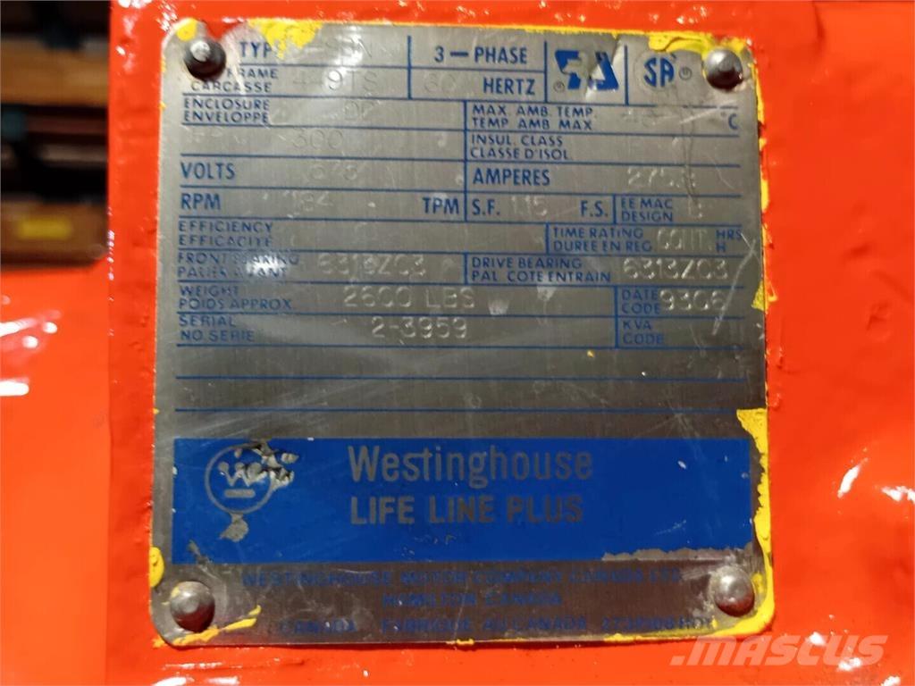 Westinghouse HSBN محركات صناعية