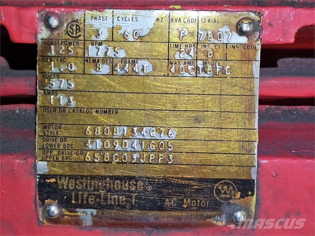 Westinghouse TBFC محركات صناعية