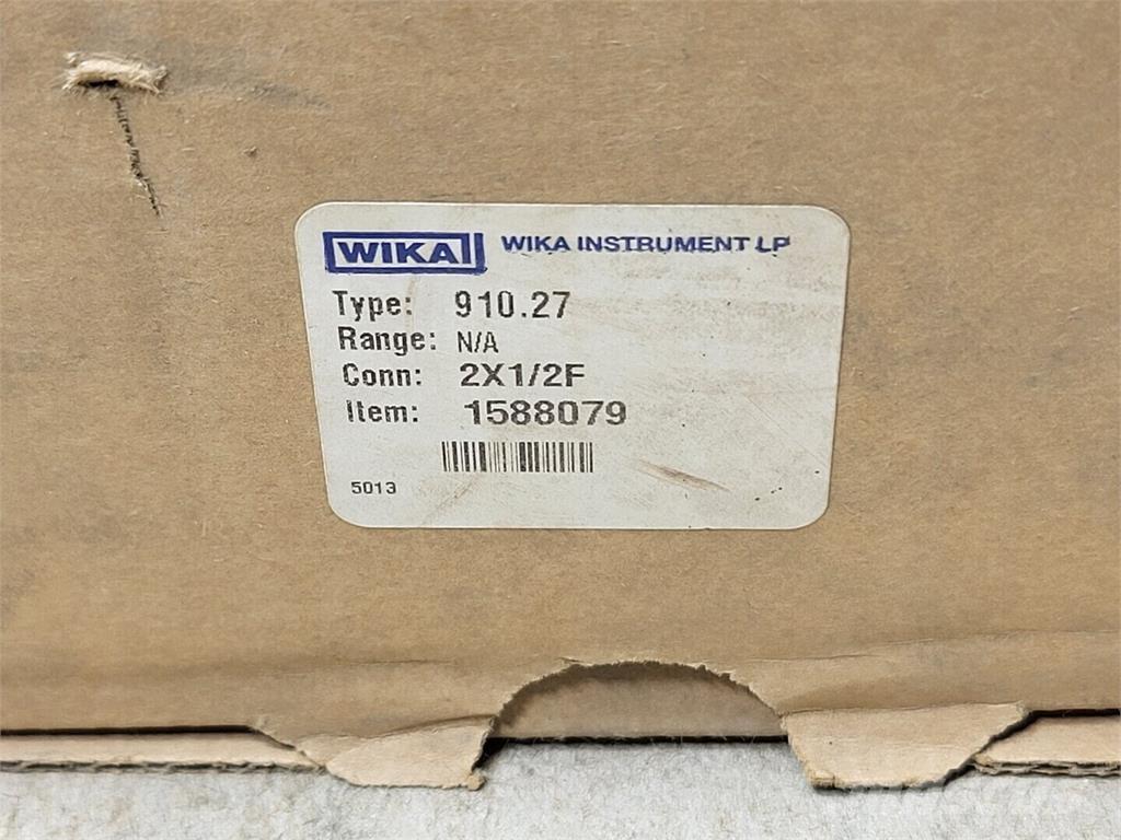  WIKA 910.27 مكونات أخرى