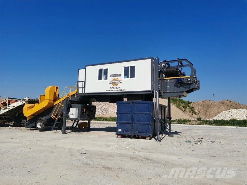 Screenpod SPS122M معدة فرز -> معدة فرز المخلفات