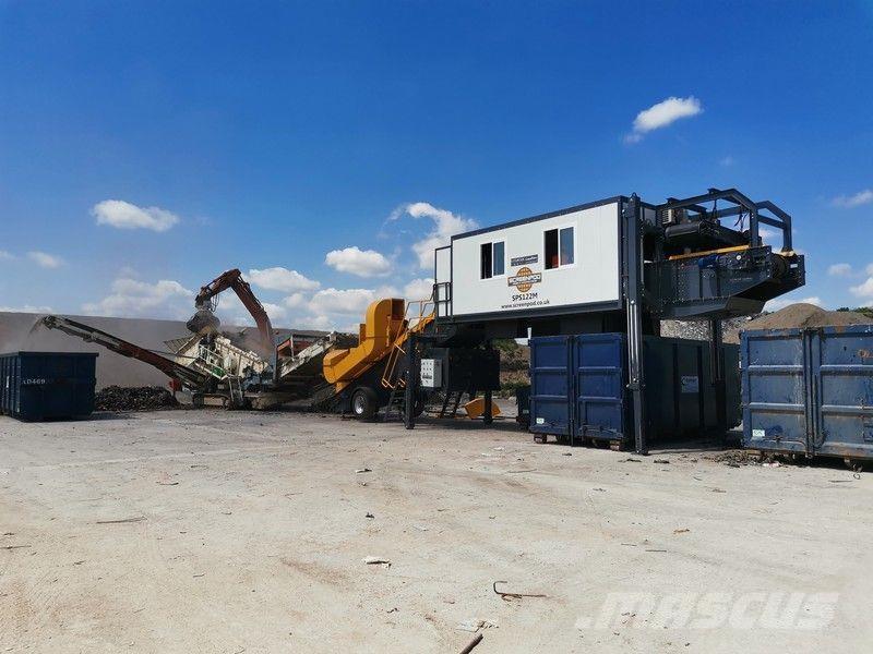 Screenpod SPS122M معدة فرز -> معدة فرز المخلفات