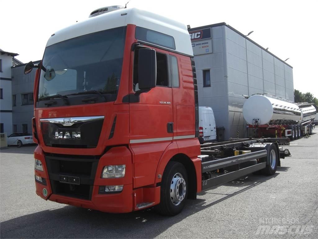 MAN 18360XXL TGX / LBW شاحنات بمقصورة وهيكل
