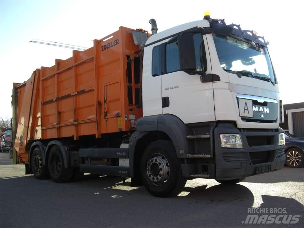MAN 26320L TGS شاحنات المخلفات