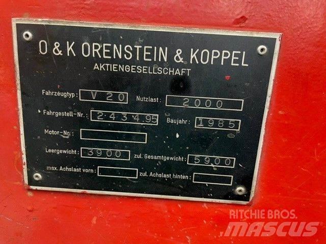 O&K V 20 شاحنات الديزل