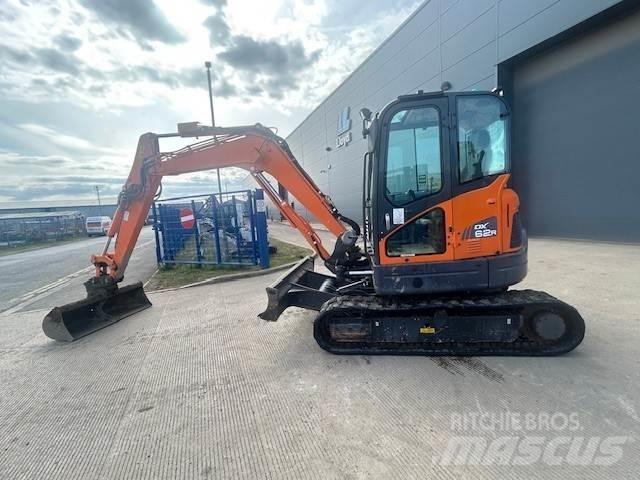 Develon Dx62r-7 حفارات زحافة