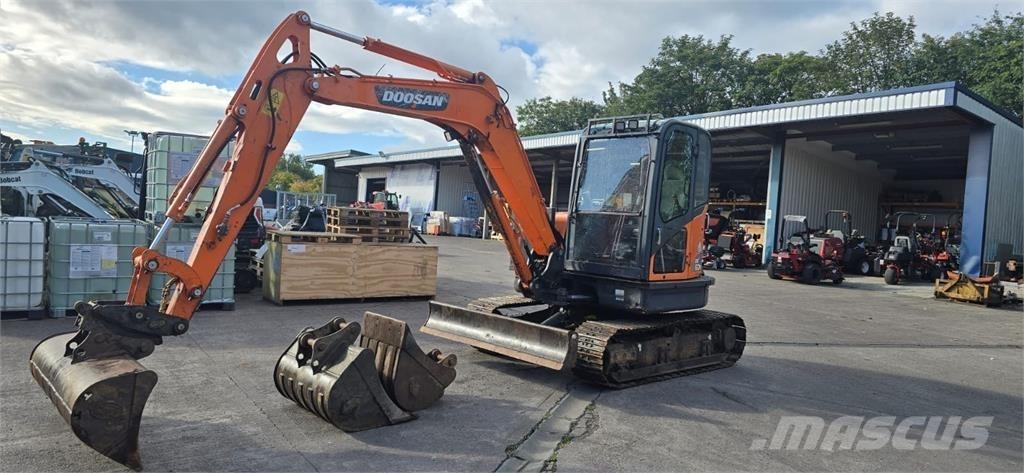 Doosan DX60R حفارات زحافة