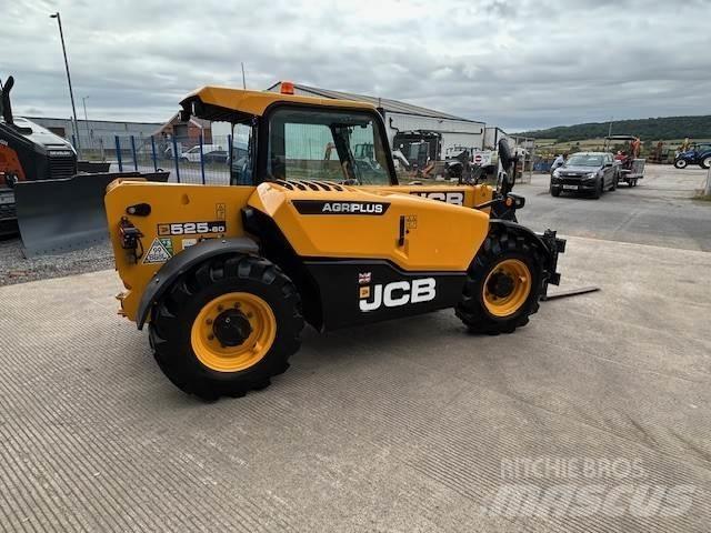 JCB 525-60 Agri-Plus مناولات متداخلة