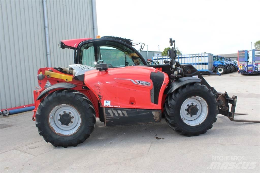Manitou Mlt630v مناولات متداخلة