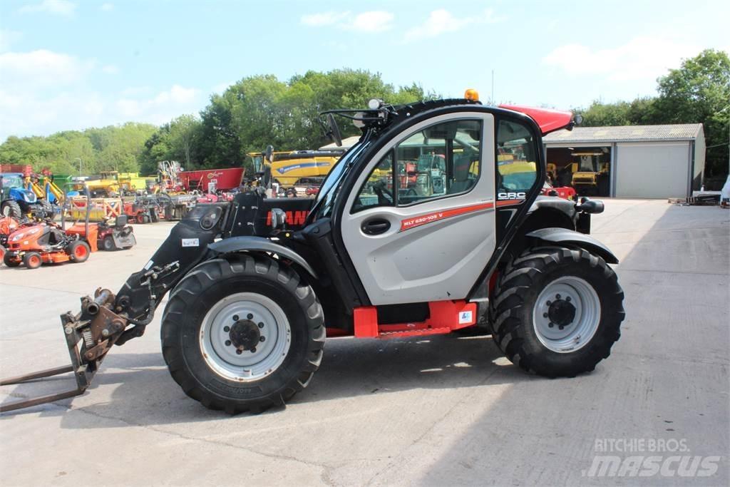 Manitou Mlt630v مناولات متداخلة
