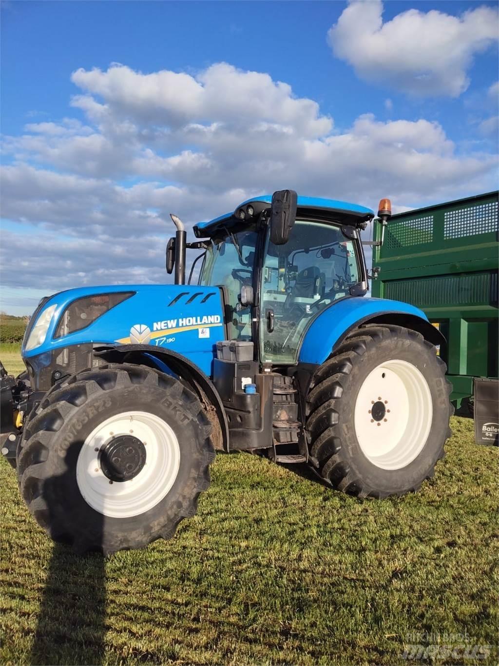 New Holland T7.190 الجرارات