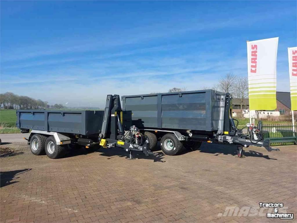 Pronar T185 E haakarm مقطورات حاويات