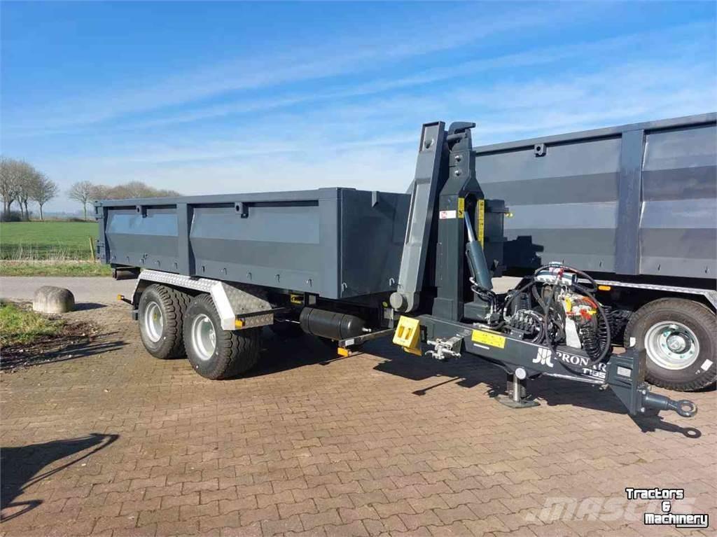 Pronar T185 E haakarm مقطورات حاويات