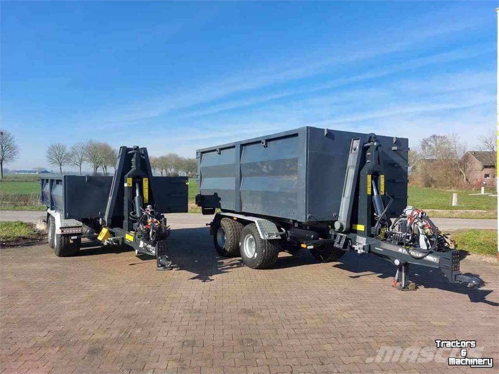 Pronar T185 E haakarm مقطورات حاويات