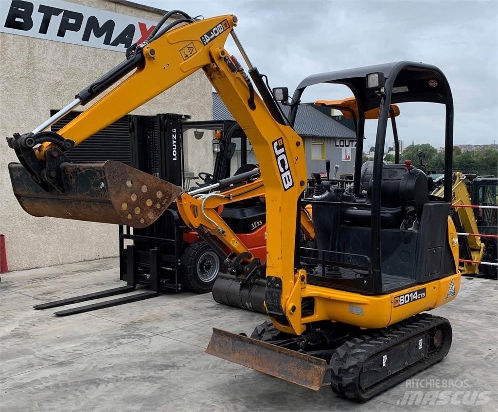 JCB 8014 حفارات صغيرة أقل من 7 طن (حفارات صغيرة)