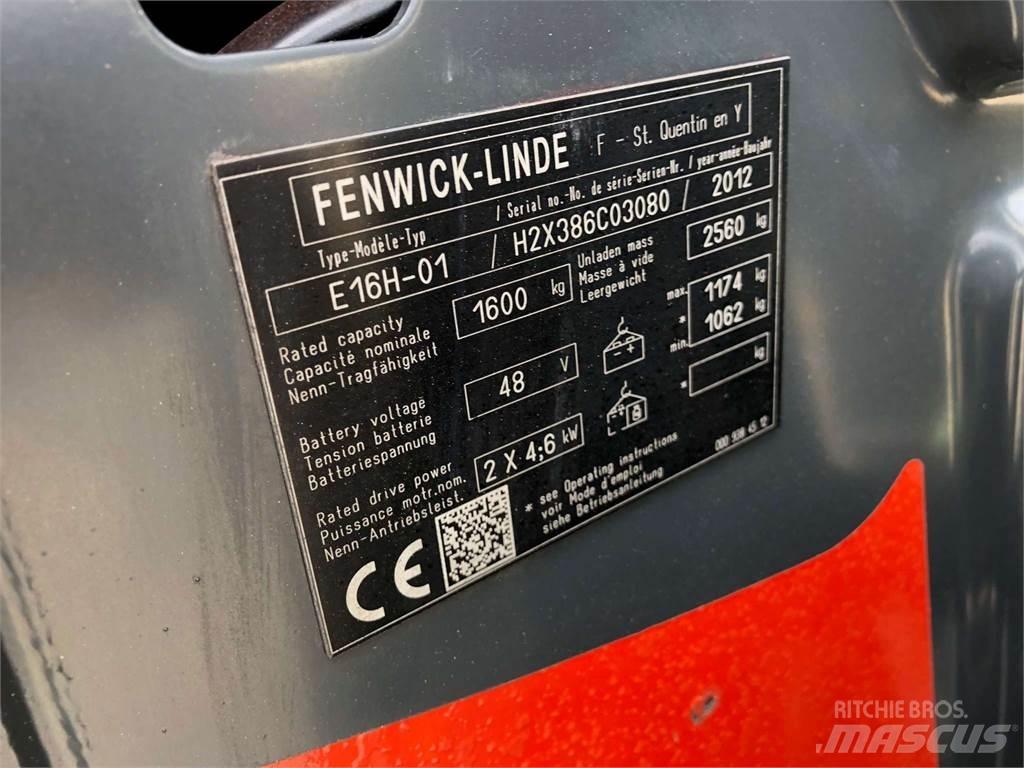 Linde E16H-01 شاحنات ذات رافعات شوكية - أخرى