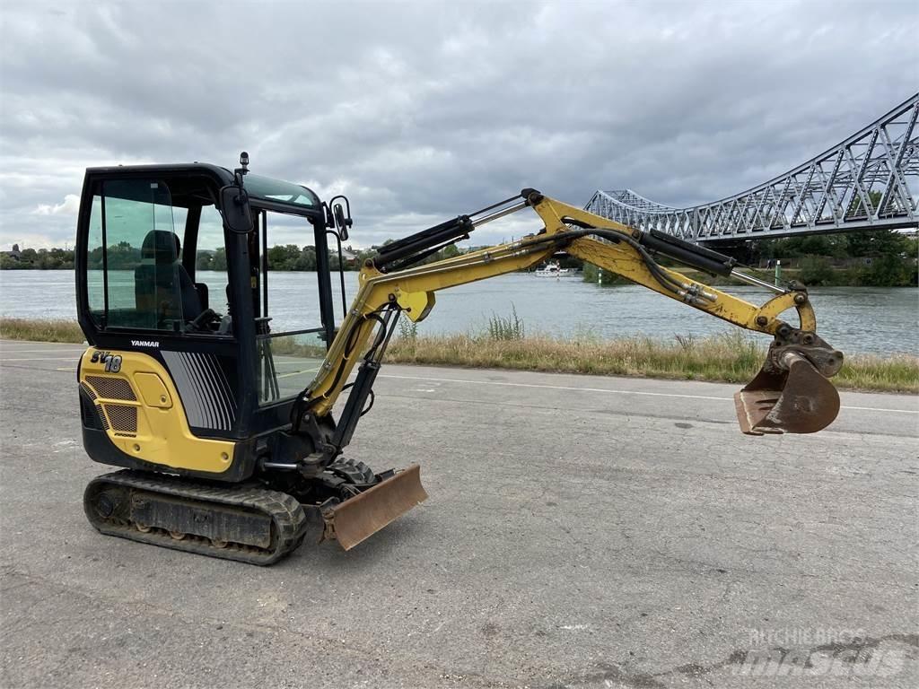 Yanmar SV18 حفارات صغيرة أقل من 7 طن (حفارات صغيرة)