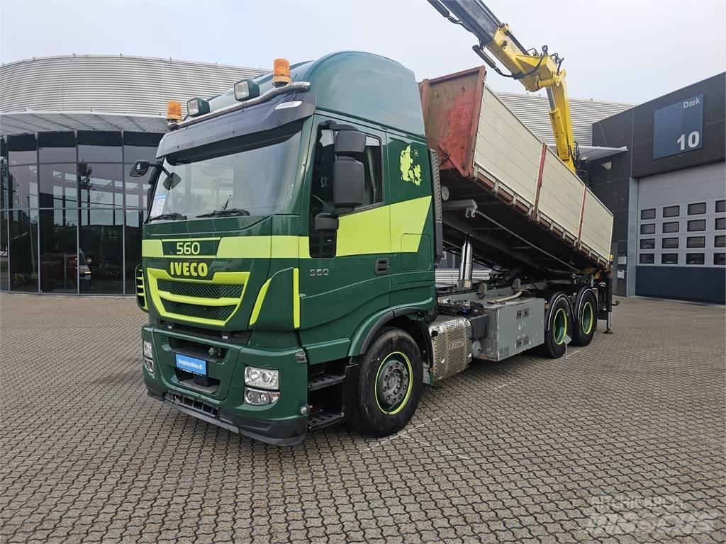 Iveco Stralis 560 6x4 شاحنات قابلة للفك